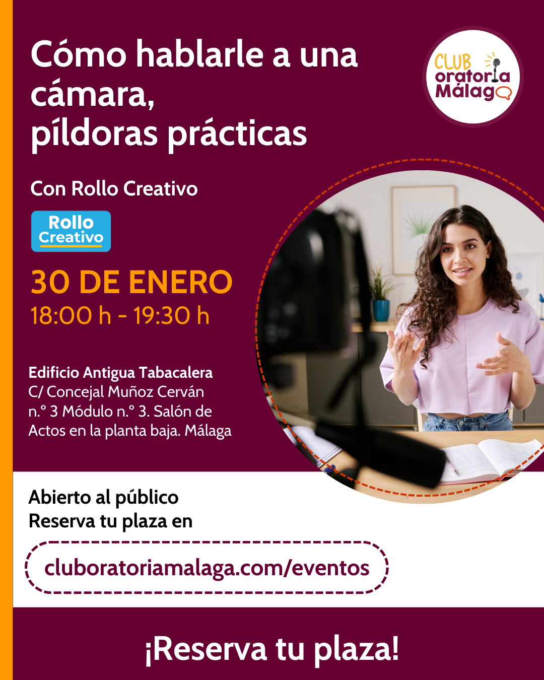 22_Cómo Hablarle a una Cámara, Píldoras Prácticas